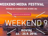 Luda zabava na Weekend Media festivalu